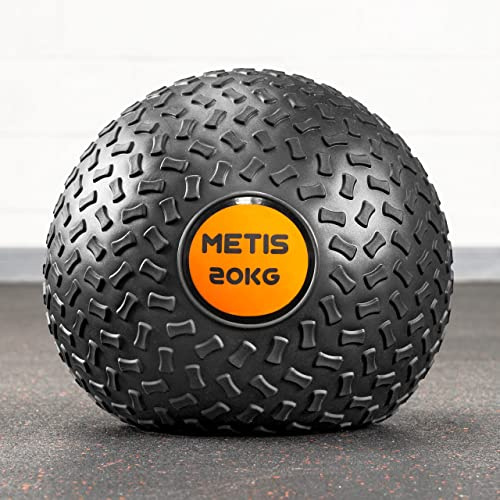 METIS Sfera Medica [3kg- 30kg] -Palle Mediche con Rimbalzo basso | Attrezzatura Da Allenamento per Palestre ed uso Domestico | Vedute Singolarmente o Come Parte di un Set (20kg)