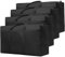 4 Pack 125L Moving Boxes Large Strong, Large Storage Bags for Clothes,Strong Packing Boxes for Moving House,Duvet,Bedding,Underbed,Blankets