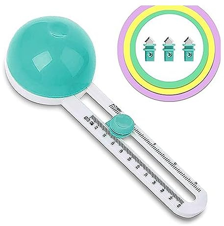 Coupe-cercle - Outils de coupe pour papier - Réglable - Boussole pour travaux manuels