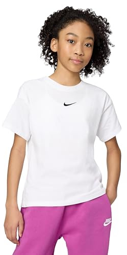 Nike Shirt Camiseta, Blanco, 6 años Niñas