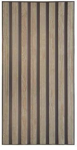 Grace Baltic Panneaux muraux 3D de qualité supérieure - Revêtement mural - Revêtement en PVC - Décoration murale - Autocollants muraux élastiques de 1 mm d'épaisseur (‎Lamelles en Grès)