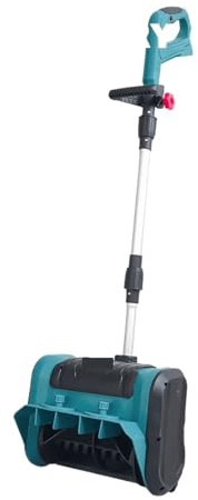 Borstlös Elektrisk Snöplog Sladdlös Snösopare 310 Mm Handhållna Trädgårdsrengöringsverktyg For 18 V Batteri SnöRöJning Utan AnsträNgning(2PCS 4.0Ah Battery)