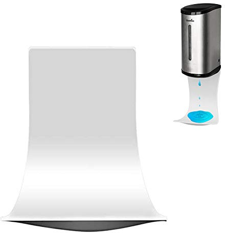 Drip Tray for Automatic Hand Sanitizer Dispenser, Wall Mount Drip Tray, Spray Drip Tray, Alcohol Catch Tray, Foam Soap Dispenser Tray, Drip Catcher, Easy to Clean (White)