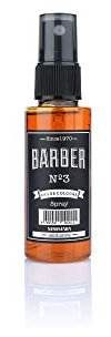 BARBER MARMARA No.3 Mini Eau de Cologne Pump-spray Herren (1x 50ml) Aftershave Men - Duftwasser für Unterwegs - Herrenduft Reisegröße - 70° Alkohol | Duftfläschchen mit Zerstäuber