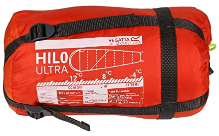 Regatta - Sac de Couchage HILO V2 (Taille Unique) (Orange foncé/Orange)