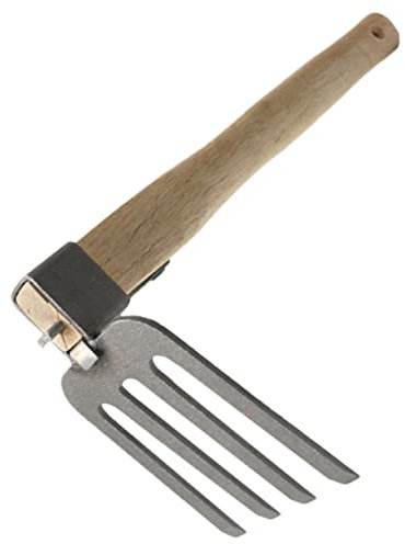 FONDOTIN Herramienta De Jardín De Rastrillo Herramientas Manuales Pequeño Rastrillo Jardinería Madera