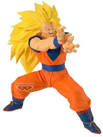 Banpresto Figura di azione Goku Super Saiyan 3 (Vs Majin Buu (Pure)) Dragon Ball Z - Match Makers 16 cm - BP30056P Multicolore - Figura da collezione - Ideale per gli appassionati di Anime