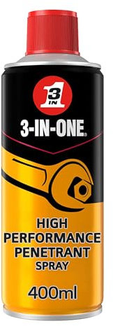 3-IN-ONE Professional High Performance Penetrant Spray 400ml - Superior Lubrication Formula