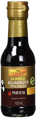 Lee Kum Kee Sojasauce dunkel (aus China, natürlich gebraut, ohne Geschmacksverstärker, würzig) 1 x 150 ml