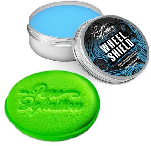 Wheel Wax Sealant, Car Alloy Wheel Protector and Rim Sealant, High Gloss Detailing Coating, 50 grams - Pure Definition