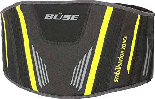 Büse Rider Njurbälte svart/gul S