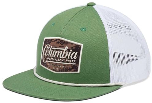Columbia Cappellino da Baseball Unisex con Visiera Piatta e Chiusura a Scatto