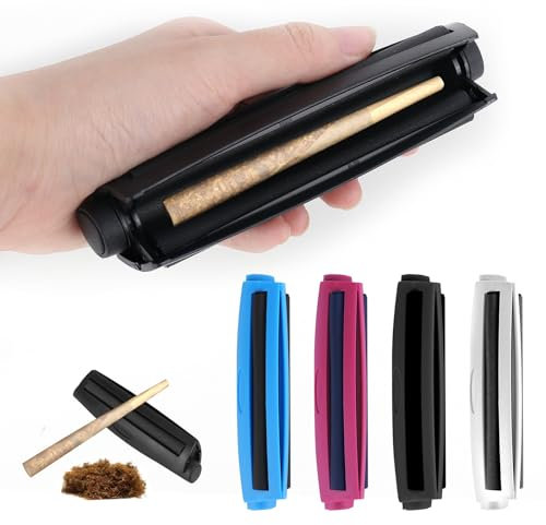 XTDMJ 4 Stück Zigarettenroller, 110mm Drehmaschine Konisch Joint Drehmaschine, Updated Joint Roller Cigarette Rolling Machine, Drehmaschine Zigaretten