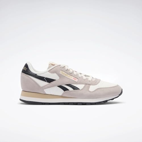 Reebok Baskets Unisexes en Cuir - Craie/Moonstone/Classic Beige - Taille 35 EU, Chalk Moonstone Classic Beige, 35 EU