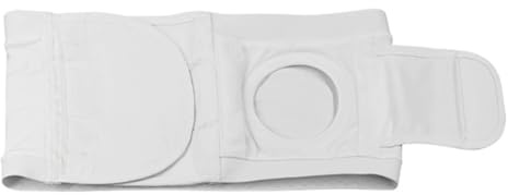 Stomiband, Stomiband för Män och Kvinnor Navelbråcksbälte med 8 Cm Öppning Andningsbart Tyg Användbart under alla Årstider Förnödenheter Efter Operation(XL)