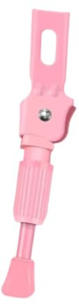 AsrMyjcx Fahrradständer für Kinder Fahrradhalter Seitenstütze Parkstütze Universell Montierbar mit Eingebautem Schutzmechanismus für Outdoor Aktivitäten Und D, rosa 12 Zoll