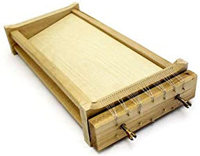 Panetta Casalinghi Wood Spaghetti Alla Chitarra Maker, Beige, 42 x 22 x 9 cm