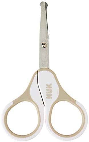 NUK Baby Nagelschere, sicher und präzise, grau, 1 Stück