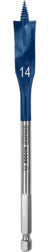 Expert Self Cut Speed Spade Bit, 14mm x 152mm, HEX Shank, 1 Pc