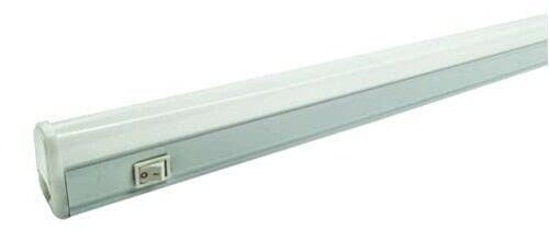 TOT ELECTRIC Barra LED sottopensile 220V Lampada Cucina con Interruttore Luce 45 60 90 120 cm 1800 Lumen Bianco Naturale Caldo 220 V 8-18 W IP20 (Luce Naturale, 8w 45 cm)