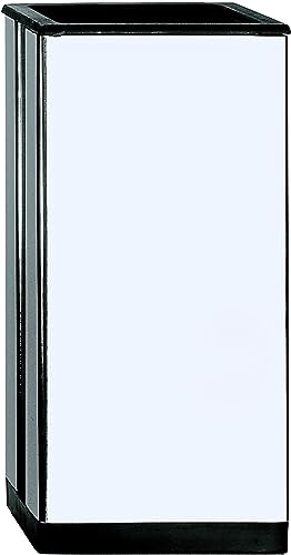 Florero bucaro Adhesivo Rectangular 18 cm de Acero Inoxidable, indicado para lápidas o columbarios.