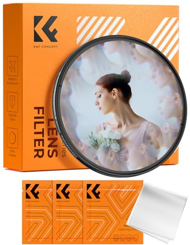 K&F CONCEPT 77 mm kalejdoskop prisma linsfilter optisk glasprisma specialeffekt kameralinsfilter (Nano-B-serien)