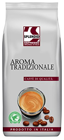 Splendid Aroma Tradizionale, ganze Espresso Bohnen 1kg, intensiver Geschmack