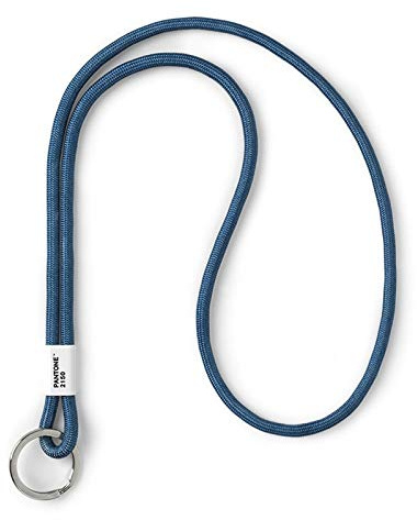 Copenhagen Design PANTONE Key Chain L, long key hanger, nylon, blue, 2150 C