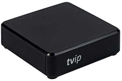 TVIP S-Box v.610 IPTV 4K HEVC UHD Android 8.0 Linux Multimedia Stalker, svart