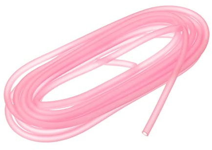 sourcing map Silicone Tubes 5/32 ID, 15/64 OD Eau Air Pompe Tube, 1Pcs 13.12 Pi Silicone Tuyau Tubes pour Réservoir Poissons Aquarium, Pompe Transfert, Rose