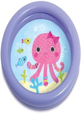 PEBBLE HUG Paddling Pool, Water Toys, Inflatable Baby and Kids Pool for Outdoors, Summer Fun, Long-Lasting, Durable Swimming Pool for Babies (Purple)