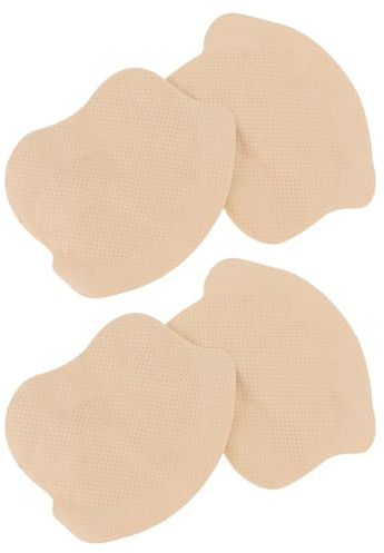 Yardwe 2paia Inserti per Reggiseno in Cotone e Lino Cuscinetti Traspiranti per Seno Supporti Invisibili per Effetto Push-up Adatti Tutti i Reggiseni Lavabili e Riutilizzabili