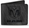 Buckle-Down Ram Accessoire de Voyage Portefeuille à Deux Volets, Noir, 4.0 Homme