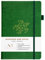 Avocado & Spice A5 Notizbuch Liniert, als Reise-Tagebuch, Notizblock, Journal, A5 Hardcover Tagesplaner mit Geschenkbox & Samtbeutel - mit Lesezeichen, elastischem Band, Stifthalter, 200 Seiten Grün