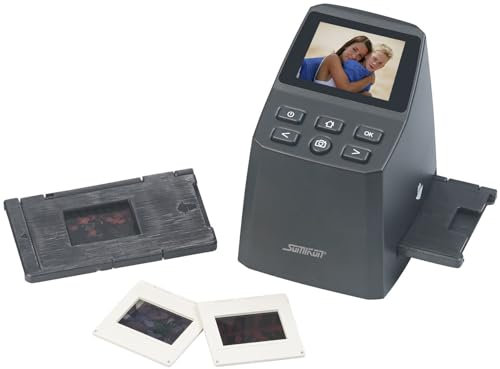 Somikon Diaconverter: Stand-Alone-Dia- und Negativ-Scanner mit 16-MP-Sensor, 4.920 DPI (Dias digitalisieren, Scanner, Digitalisierer)