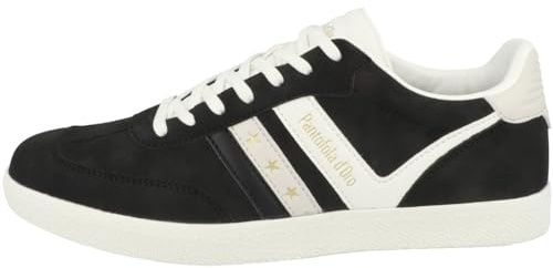 Pantofola d'Oro Sneaker da uomo Low Loretto Uomo Low, Black 10241002 25Y, 41 EU