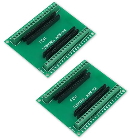 esp32 Breakout Board Binghe 2 piezas Tarjeta de expansión GPIO 1 en 2 Espacio 22,5 mm. Compatible con las placas de desarrollo ESP32 de 38 pines