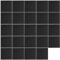 Kaichenyt 24 pannelli acustici, pannelli fonoassorbenti quadrati, assorbitori acustici, da parete, 0,90 NRC per spazi di gioco, 30 x 30 cm, colore nero