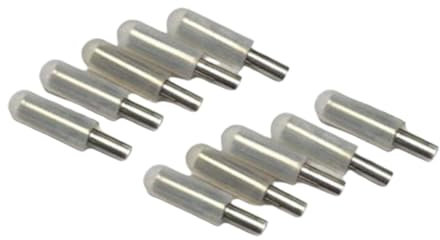 Dickly 10x Bench Vise Clamping Rods with Silicone Sleeve for Precision Model Making