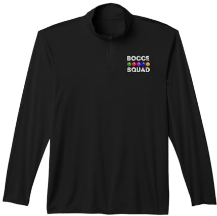 Boule Game Squad Boule Balls Team Petanque Game Group Performance Quarter-Zip Top