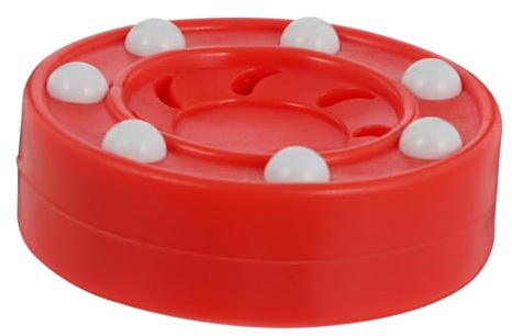 YARNOW Rullhockeypuck med Stötdämpande Kärna för Inomhus och Utomhus Professionell Träning och Tävling Hög Stabilitet och Lämplig för Vuxna och Internationella Arenor