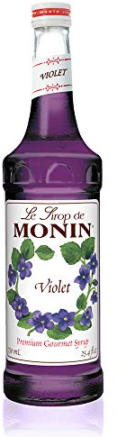 Monin - Violet Syrup, Mild and Floral, Great for Cocktails and Sodas, Gluten-Free, Non-GMO (750 ml)