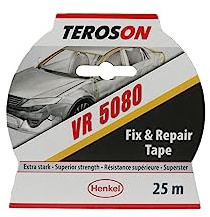 Henkel Klebeband Extra Stark 25 m Länge, Teroson VR 5080, 801959, Grau
