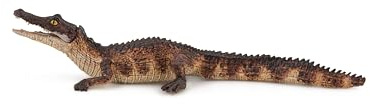 Papo - Figura de Caimán Realista - 3 Años + - Colección Vida Salvaje - Juego Educativo Reptiles de la Jungla - Idea de Regalo Juguete para Niña y Niño