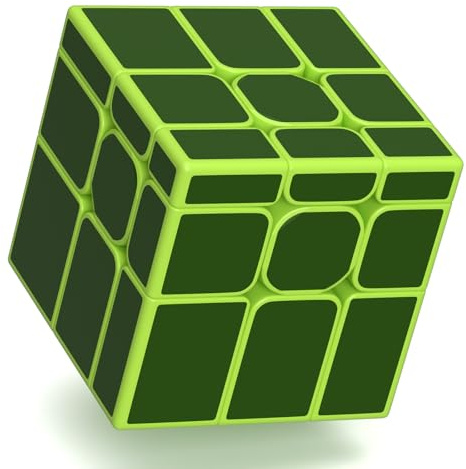 Vdealen Zauberwürfel Cube von Mirror 3x3 Zauberwürfel Original, Glattes Stickerless Magic Cube Würfel Puzzle