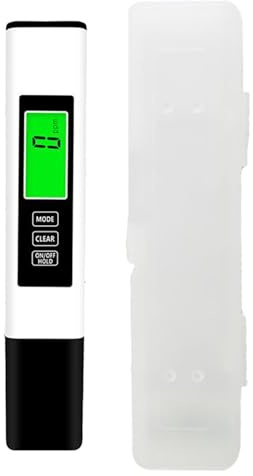 Testatore Acqua Digitale,Penna Test Acqua Digitale | Funzione Retroilluminazione Doppio Colore e Spegnimento Automatico per Casa Cibo