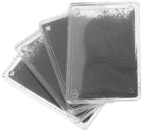 FUNOMOCYA Boîte de Poudre de Fer Magnétique Instrument Pédagogique Physique 4pcs Faciles à Manipuler et Nettoyer pour Expériences Scientifiques pour Recherche Scientifique à Domicile