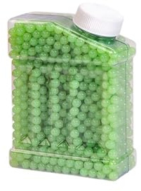 YDMHYLAI BB da softair 1B 6mm che si illuminano al buio, pallini di plastica fluorescenti for tiro con carabina, morbidi(6MM 655 grain A)