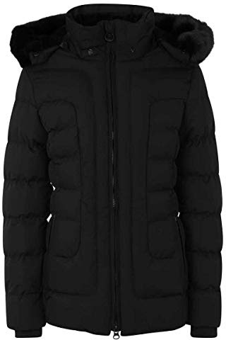 Wellensteyn Damen Steppjacke Jacke Belvedere BVDM - 44, Einfarbig, Gr. Medium, Schwarz (Schwarz Sw)