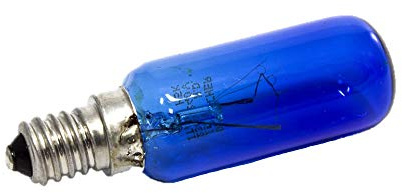 LAZER ELECTRICS Refrigerator Lamp Bulb for Bosch, Neff, Siemens Fridge Freezer (25W, E14 SES Blue Alt to 612235/00612235)